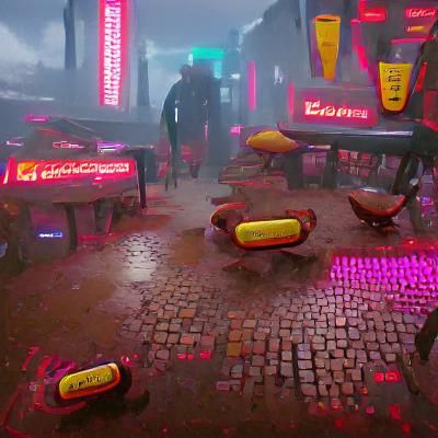 sausage garden with condiments