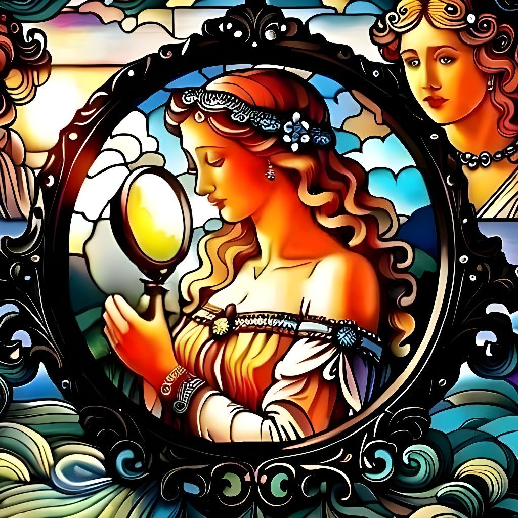 The Mirror of Venus - AI Generated Artwork - NightCafe Creator