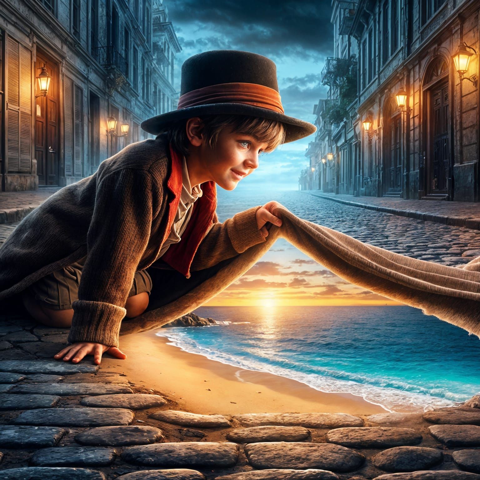 Sous les pavés la plage - Under the paving stones the beach