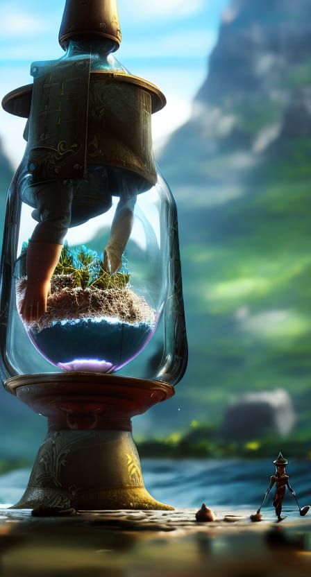Growing in a Glas