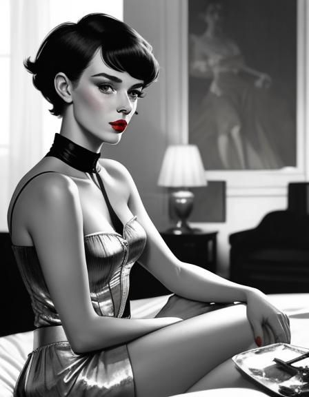 Ruby Red Lips