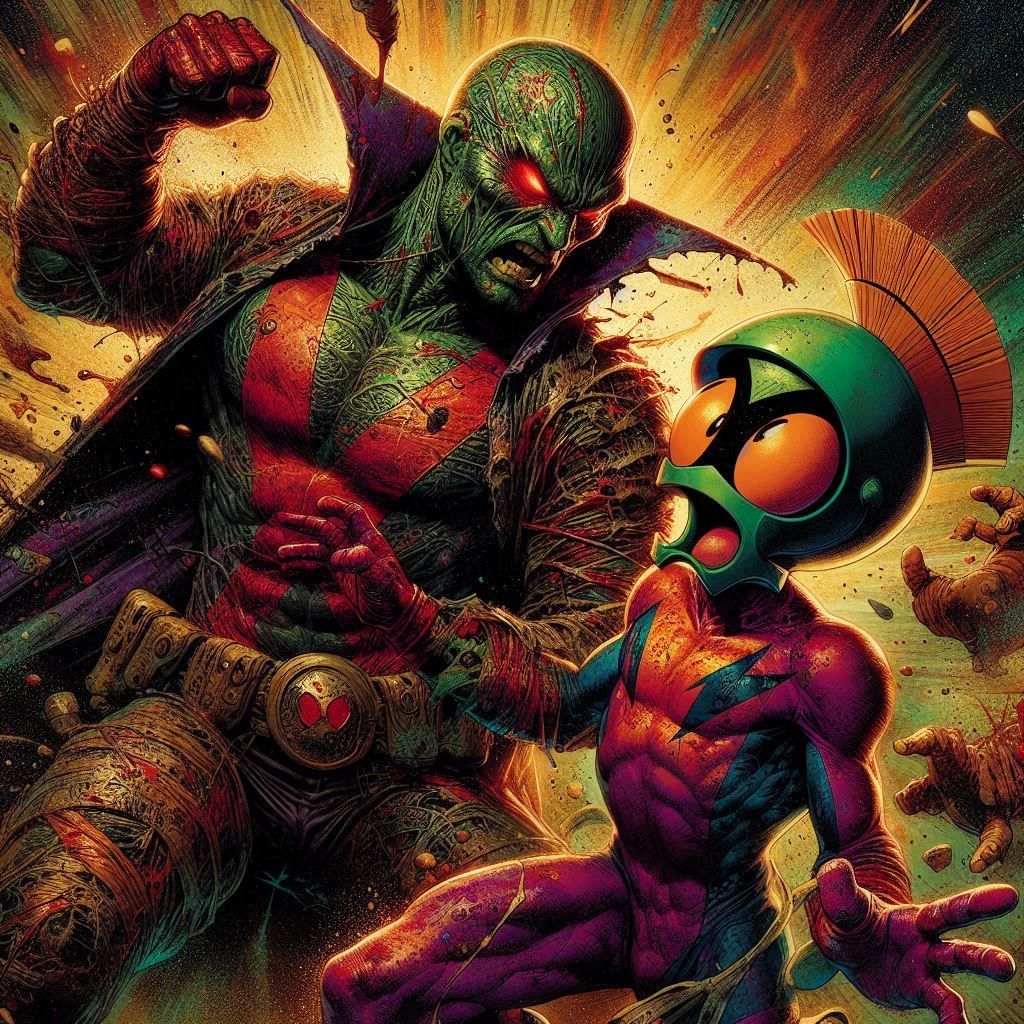 Martian Manhunter vs Marvin The Martian