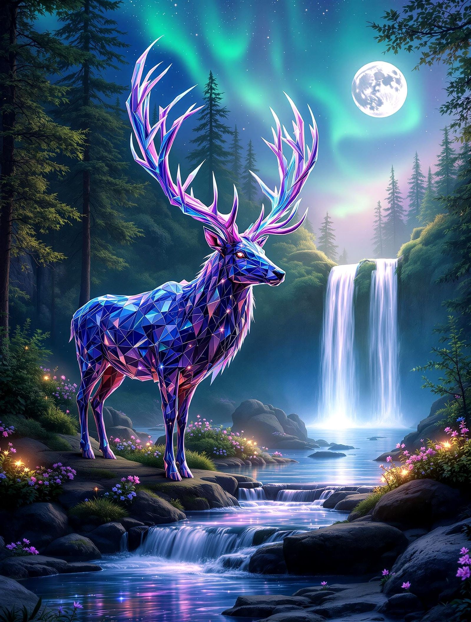 A majestic stag