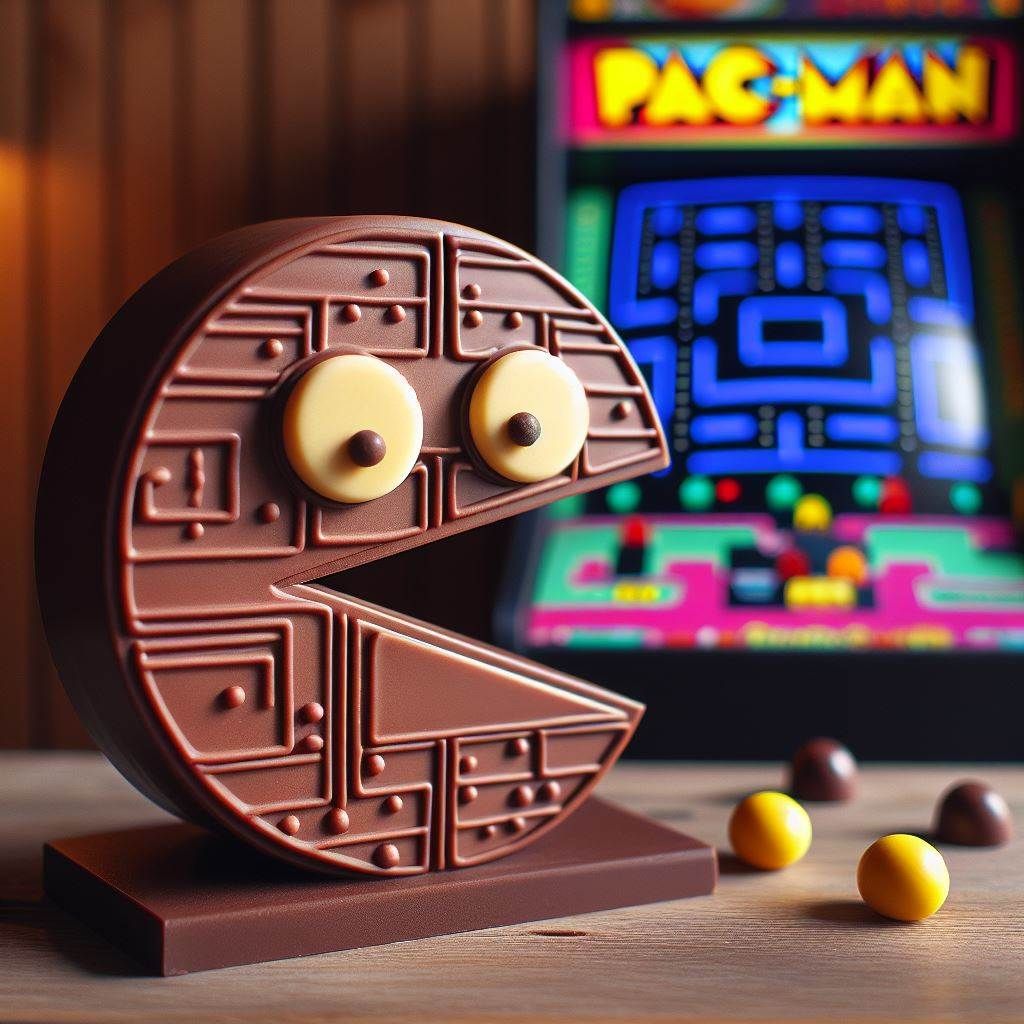 pacman chocolate