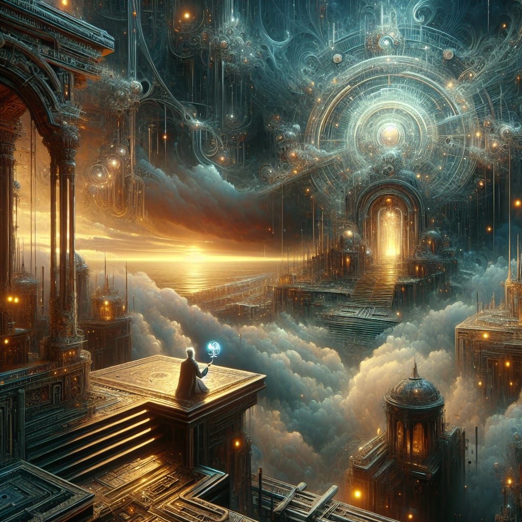 Mentally Reaching Out to the Cosmos  by @Jeff