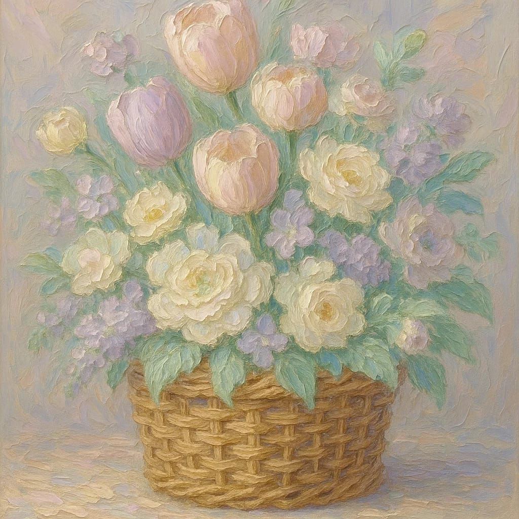 עציץ אימפסטו צבעי פסטל