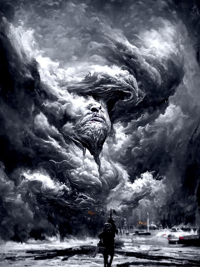 I am the storm that is approaching, ethereal, surreal