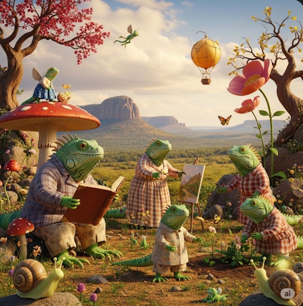 Animal Families: The Leguans