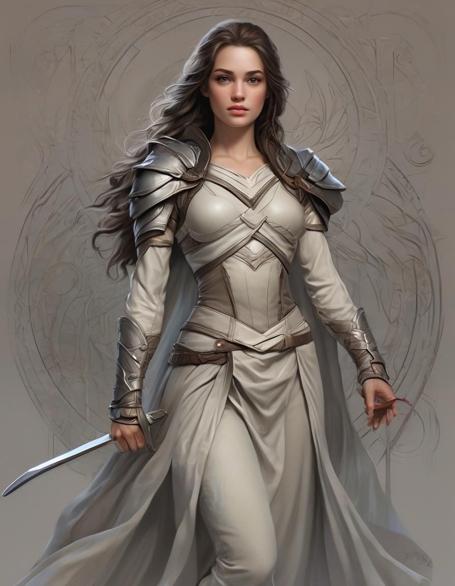 In the style of Magali Villeneuve