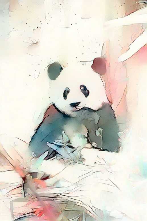 watercolor panda movie