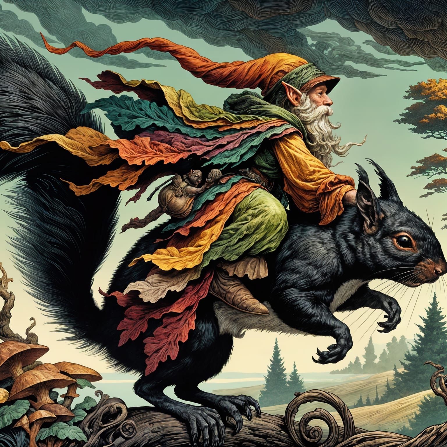 The Ride of the Gnome  by @slegg43