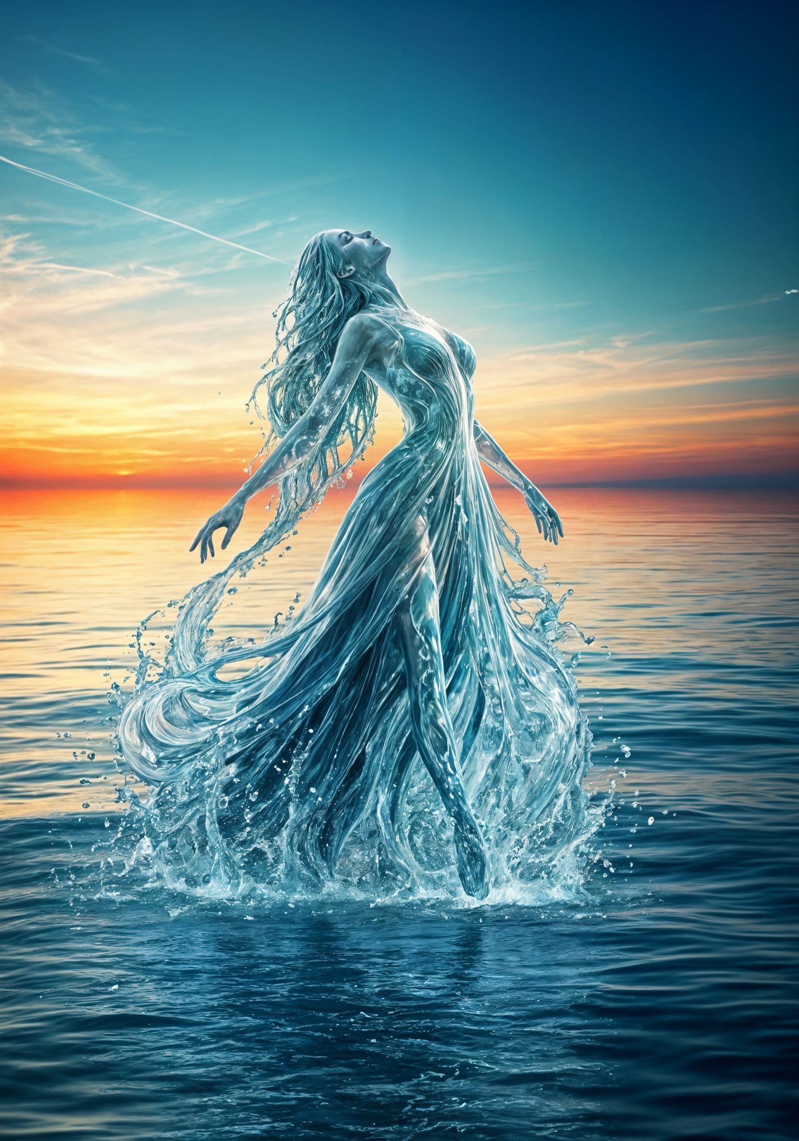 The Waveborn Dancer  by @Bobbyjoe