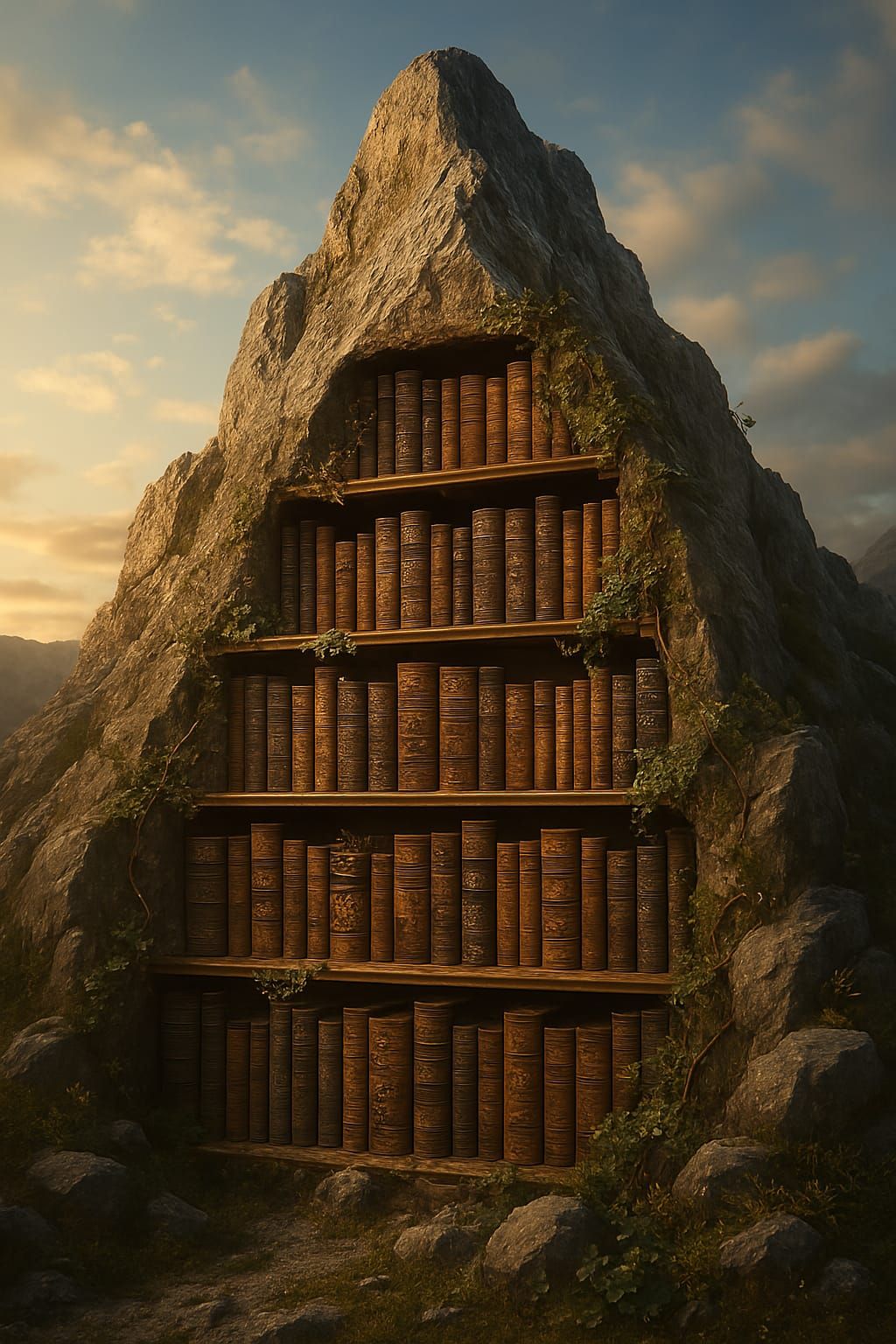Bookshelf - Mountain