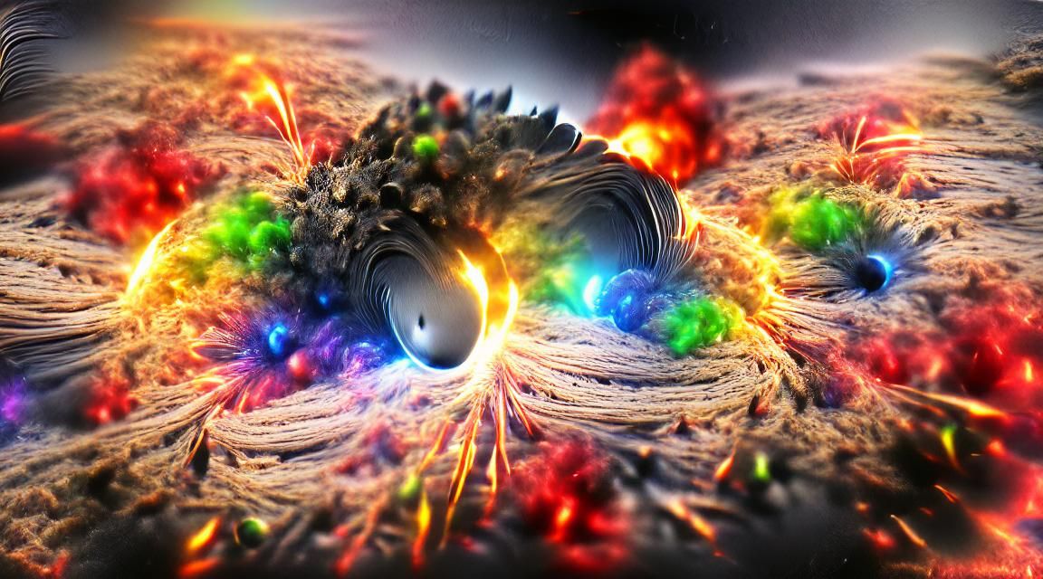 Massive Planetary Explosion Corona