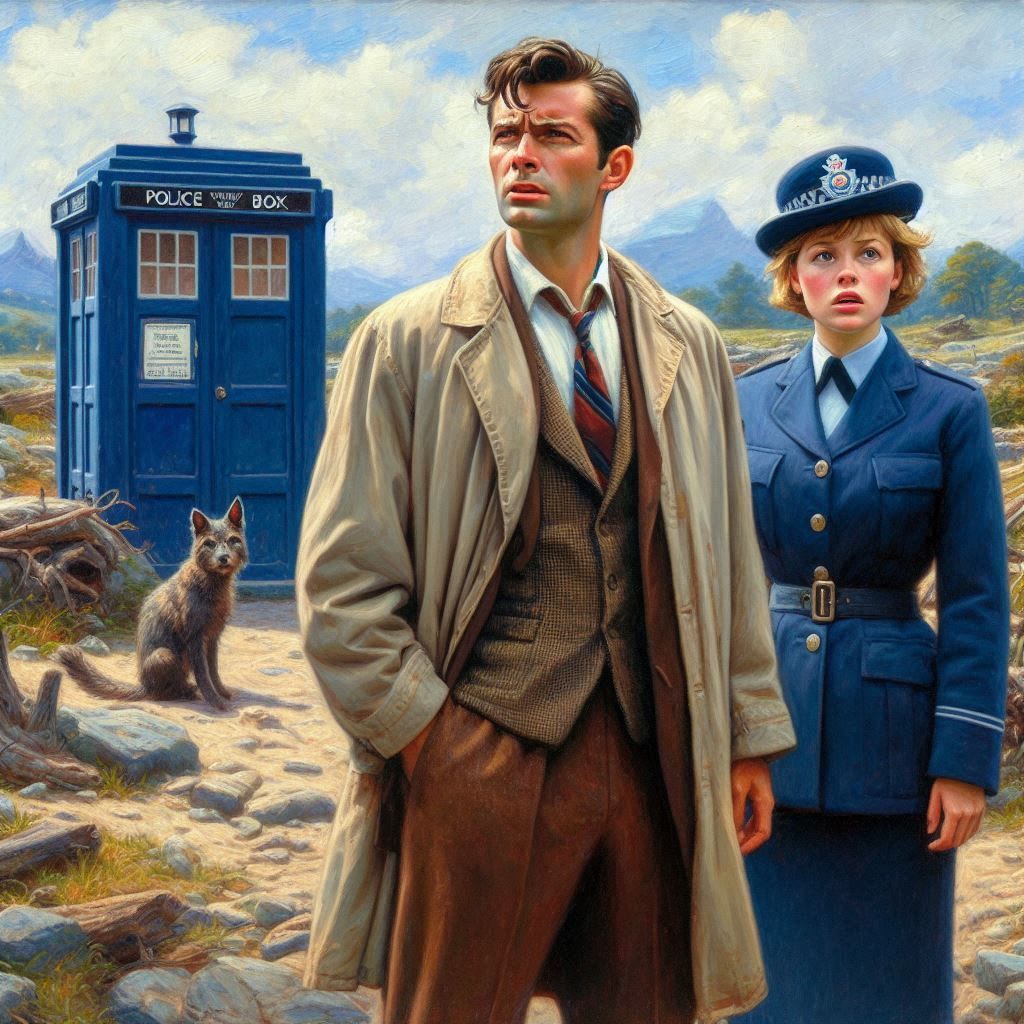 The Doctor and Tillie "The Cat-Dogs of Mangaroth"