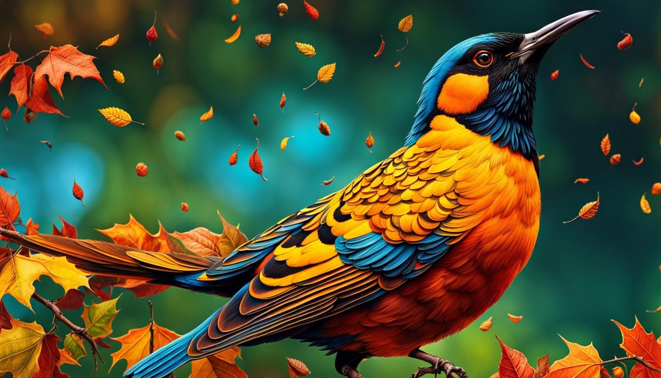 Autumn Bird  by @ACC
