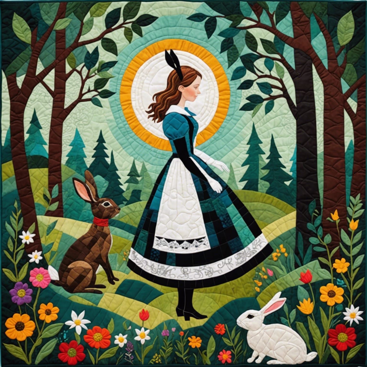 Alice in wonderland  by @Hinty