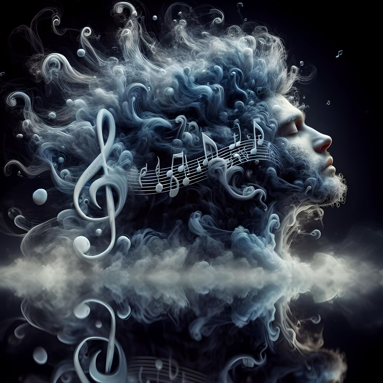 Lost in the musical realm   by @JoySha