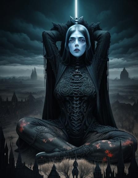 In her horrifying presence, peace and love shines through