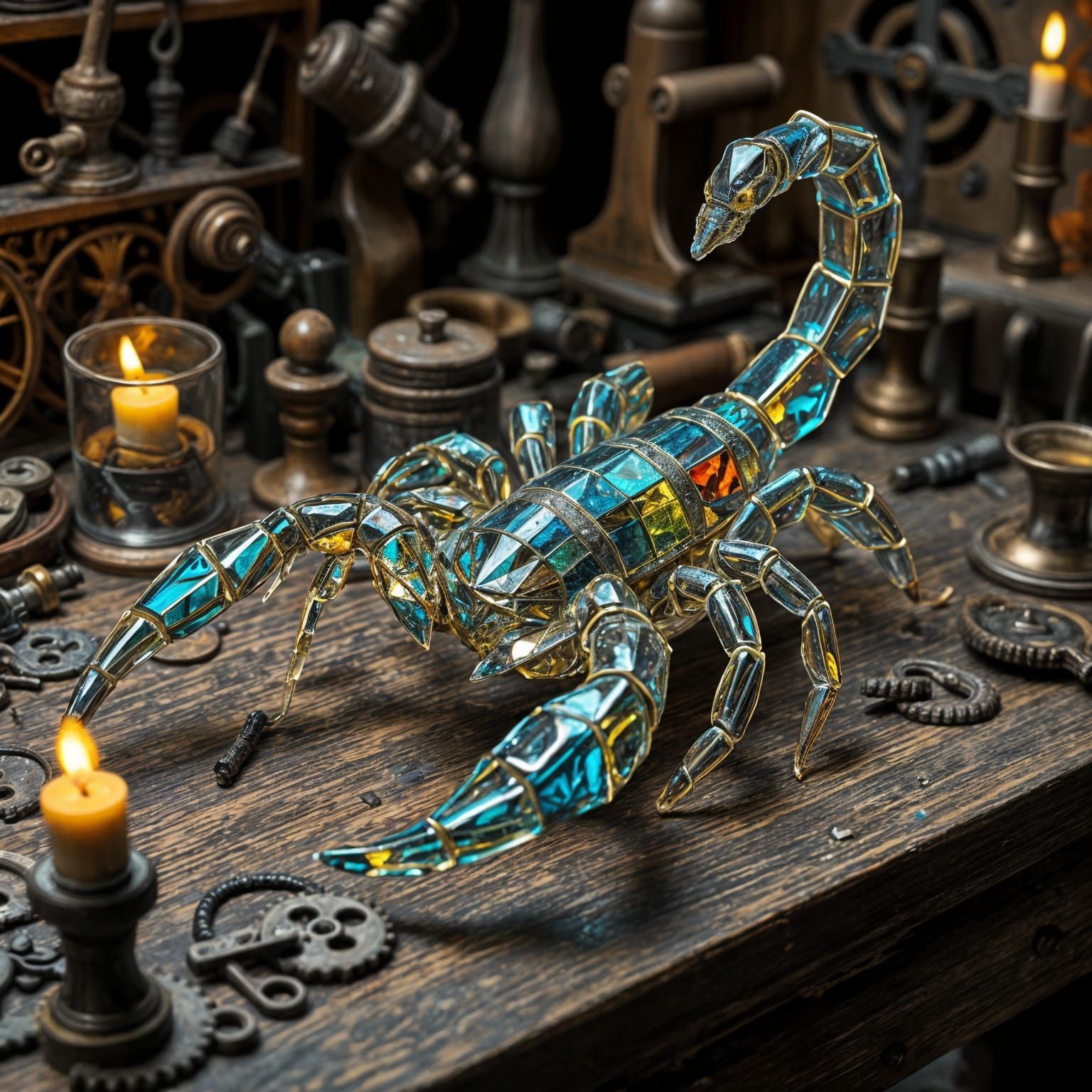 Glass Scorpion  by @Antinomy