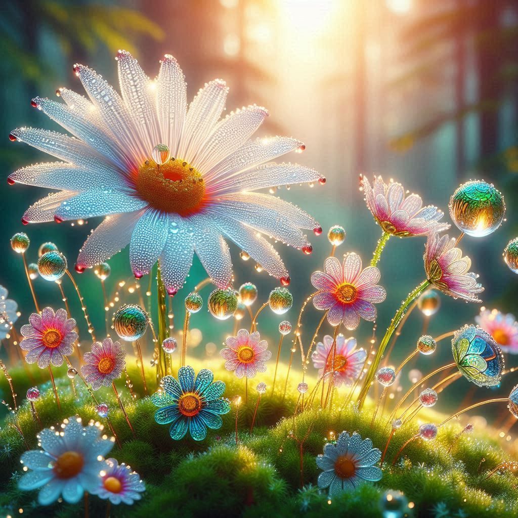 ✨Pétales de Lumière dans l'Aube Enchantée ✨