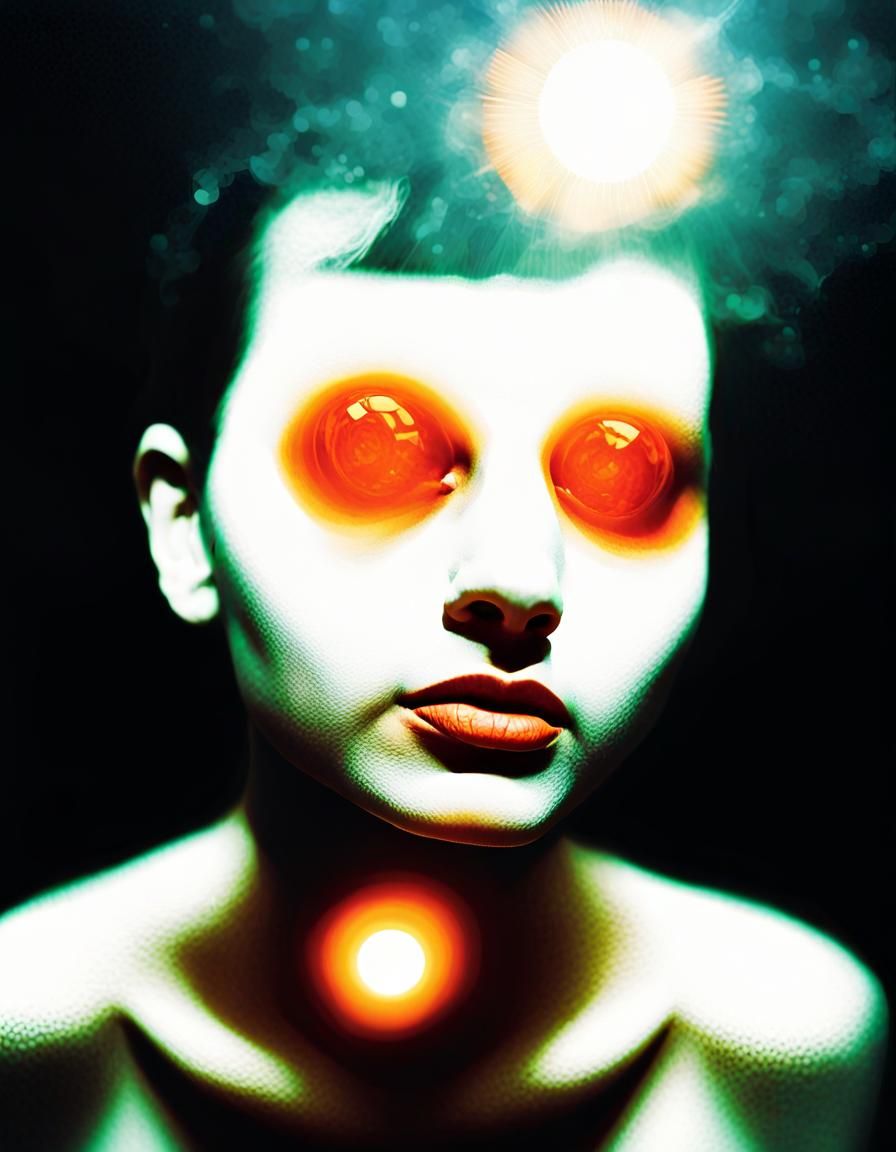 Surreal Transformation: Avant-Garde Bokeh Art