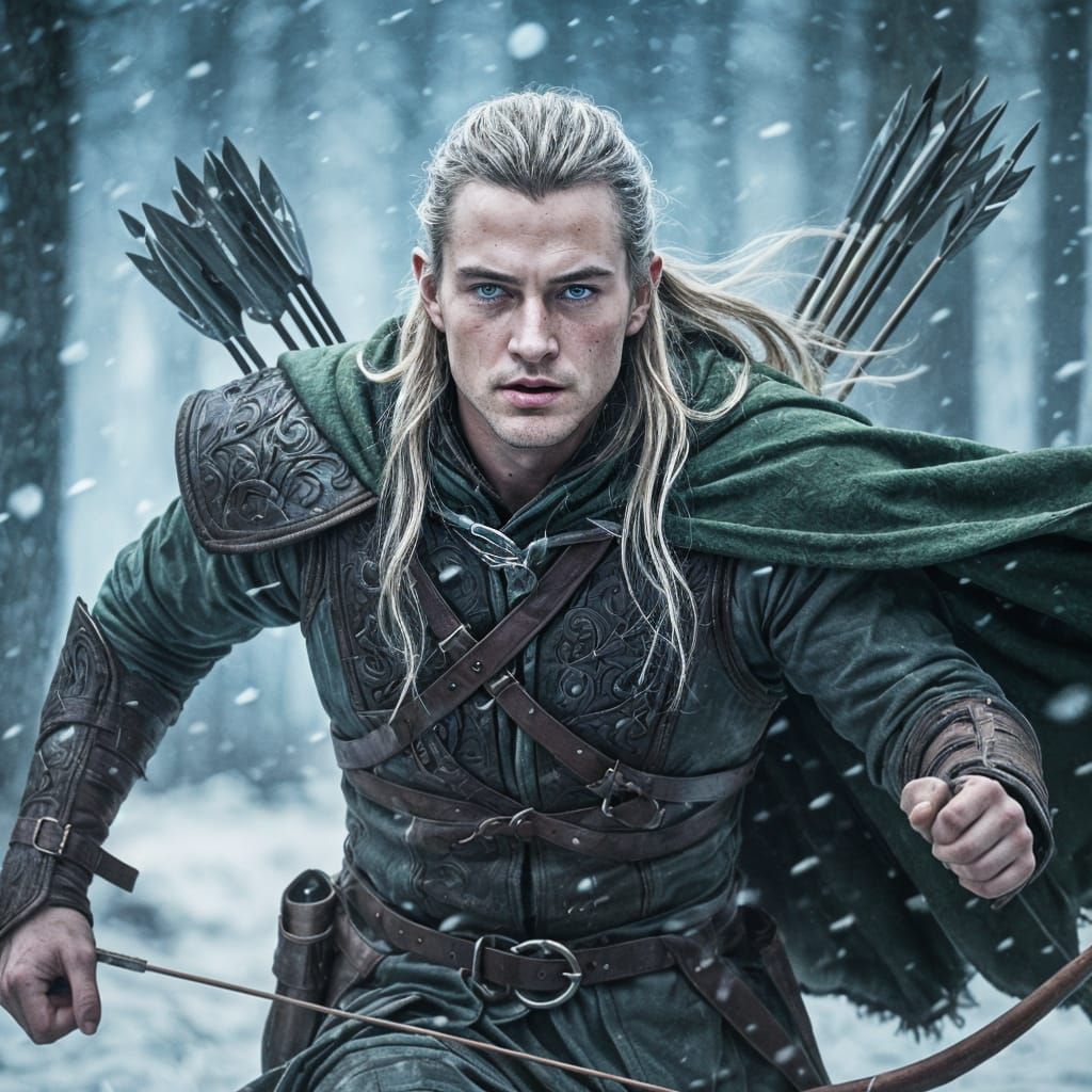 Tolkienesque Winter Elf 