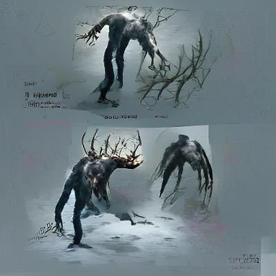 wendigo concept art