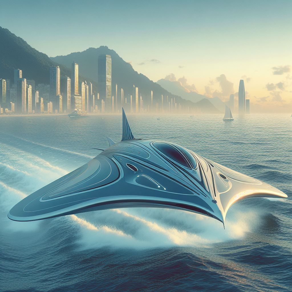 Ray manta ship