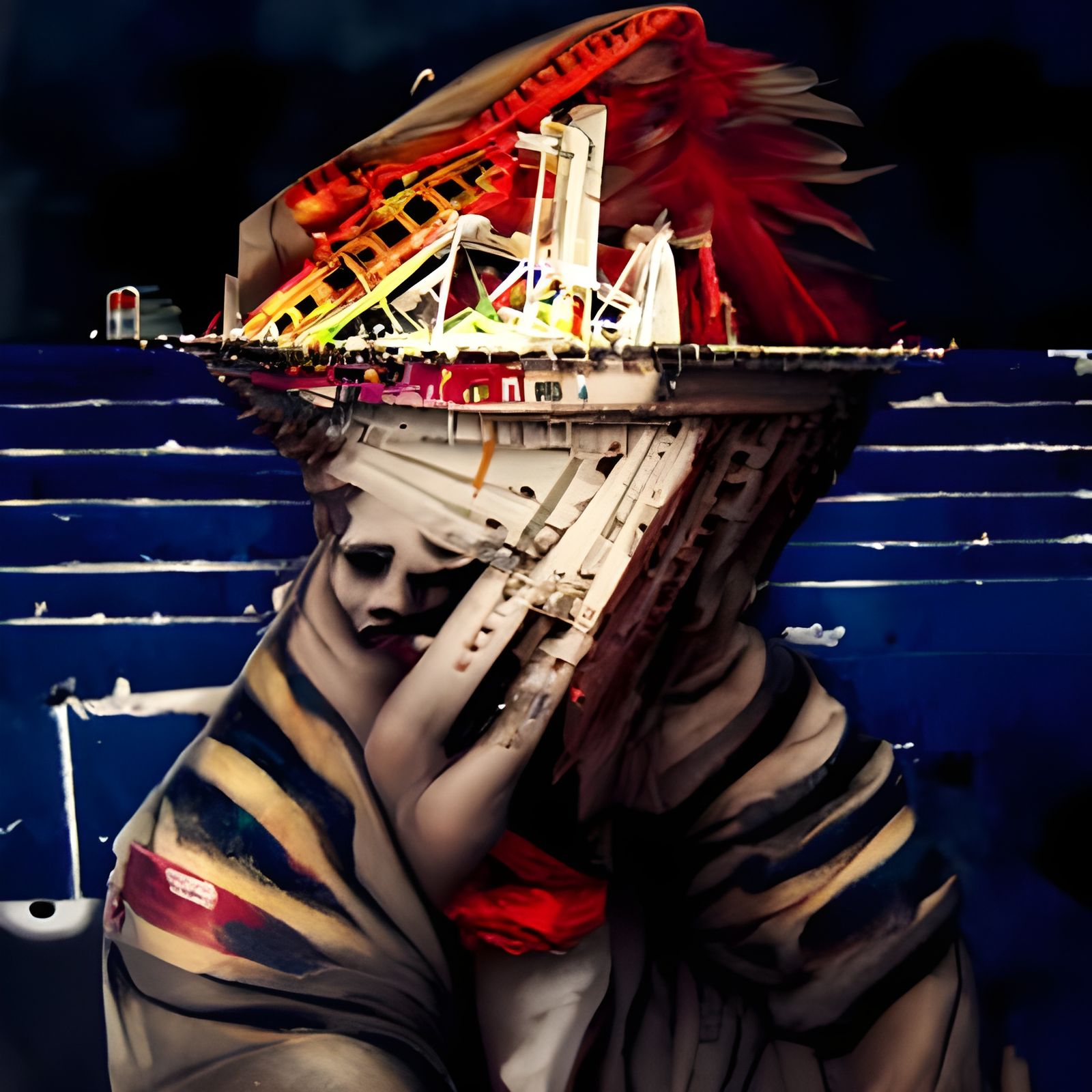 The Sea Swallows the Carnival Ship