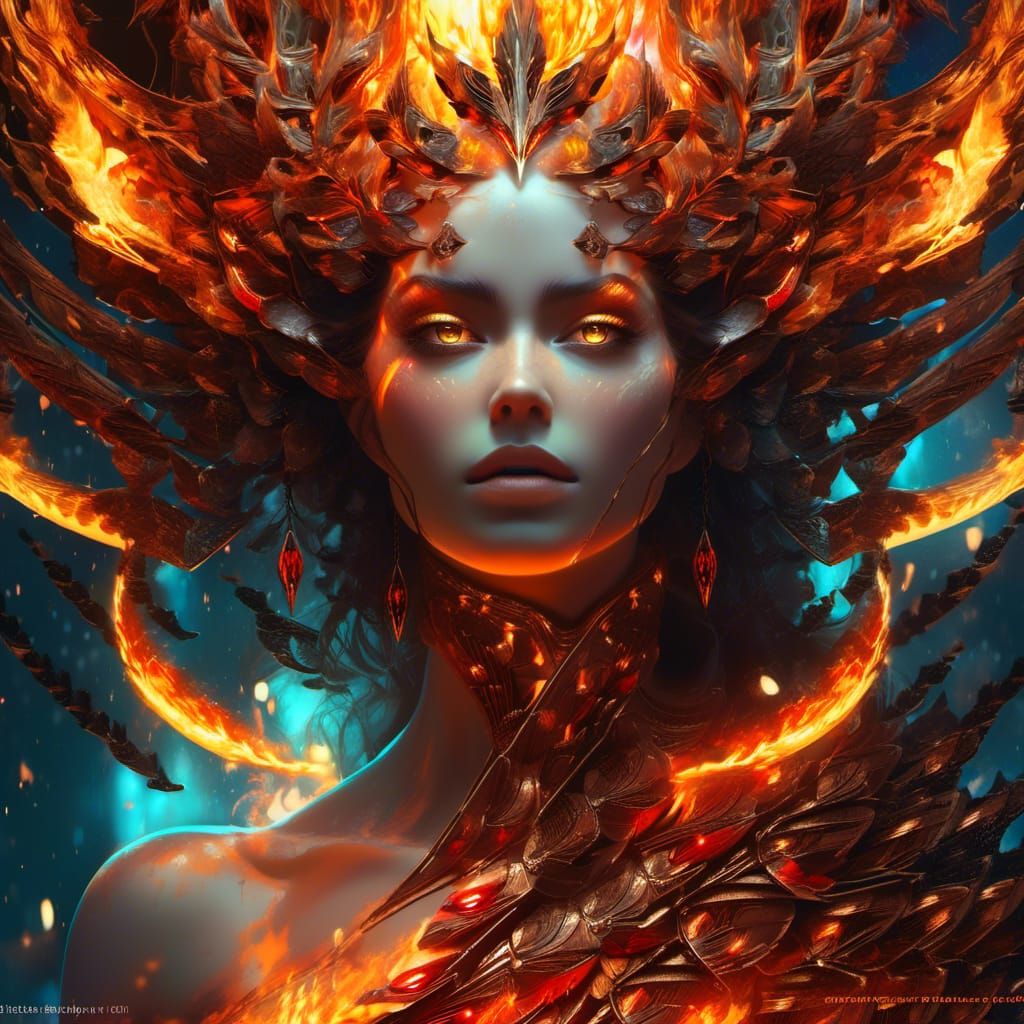fire elemental - AI Generated Artwork - NightCafe Creator