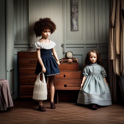 Creepy Dollhouse Adventure