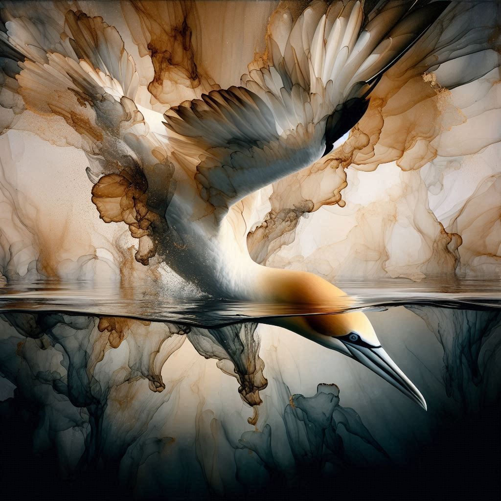 Northern Gannet Dive