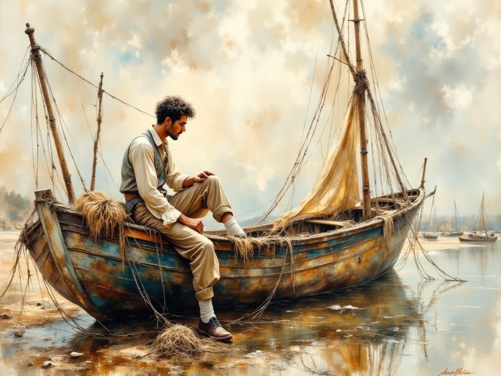 Fishing is over  by @Oreva