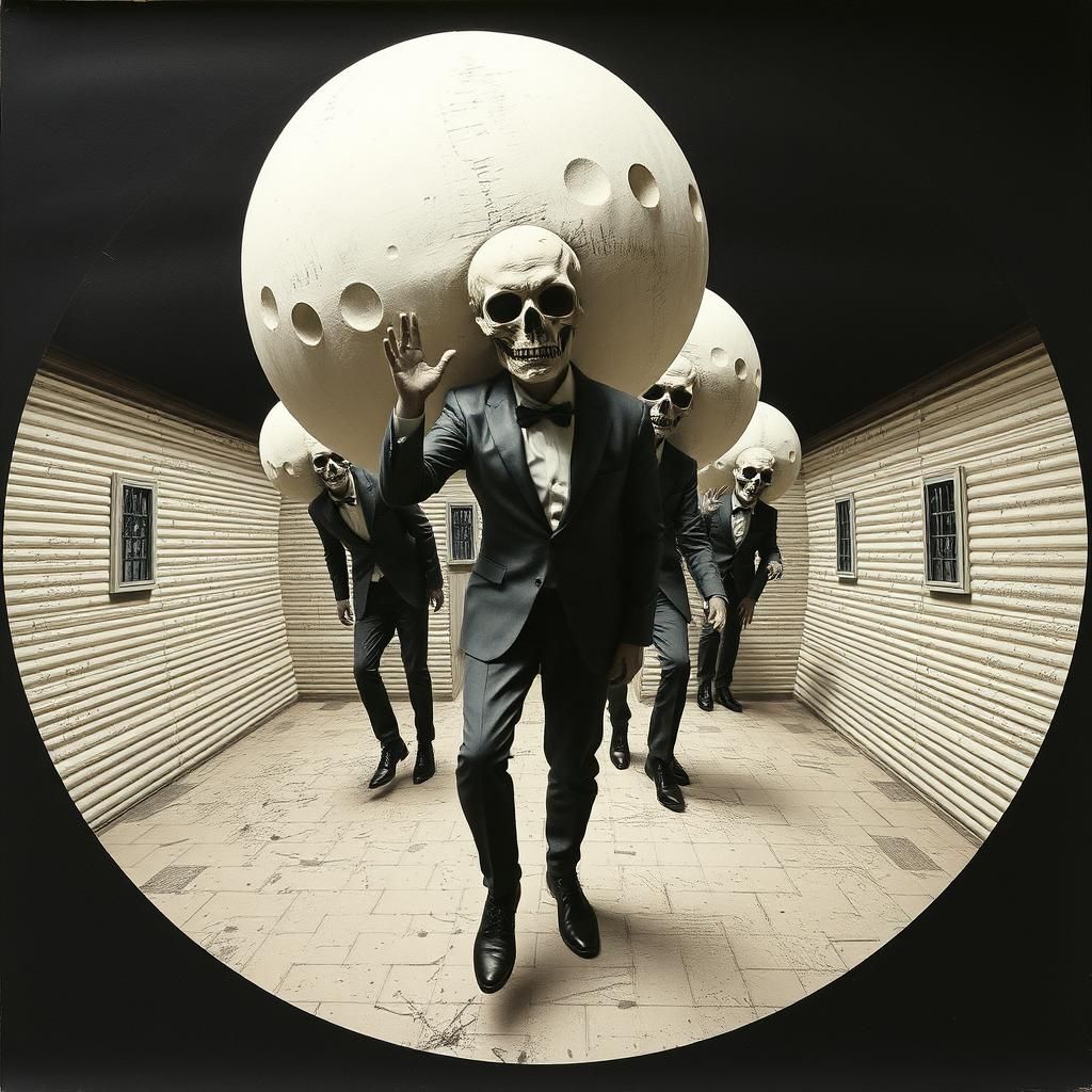 Lunatics Running Asylum in Dadaist Style