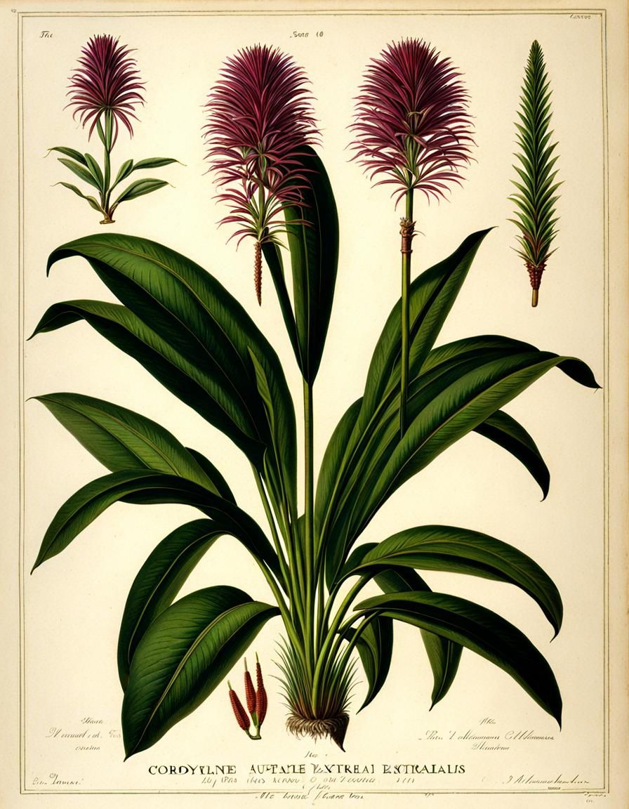Australian flora - Cordyline australis