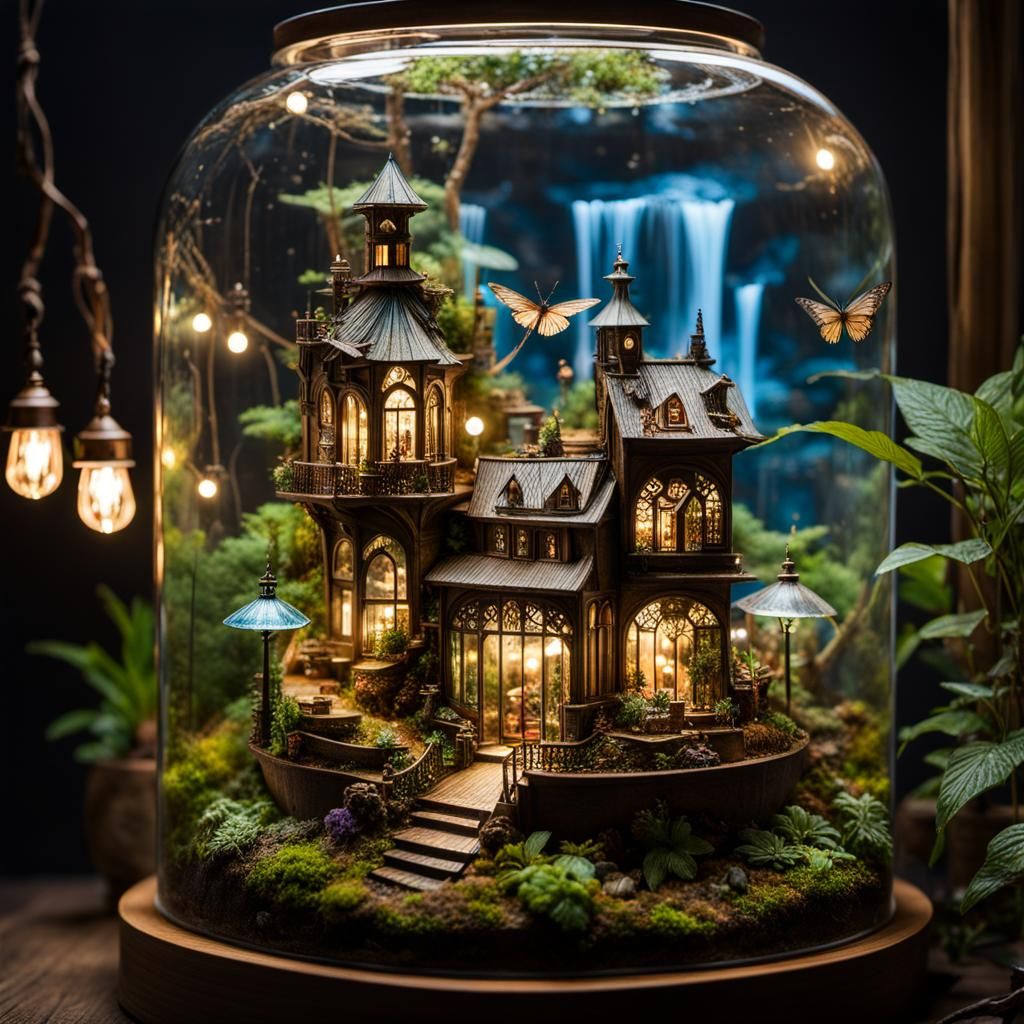 butterfly house  by @nemic