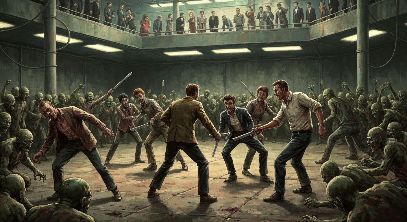Zombie Battle Arena - Where The Poor Fight And The Rich Laugh