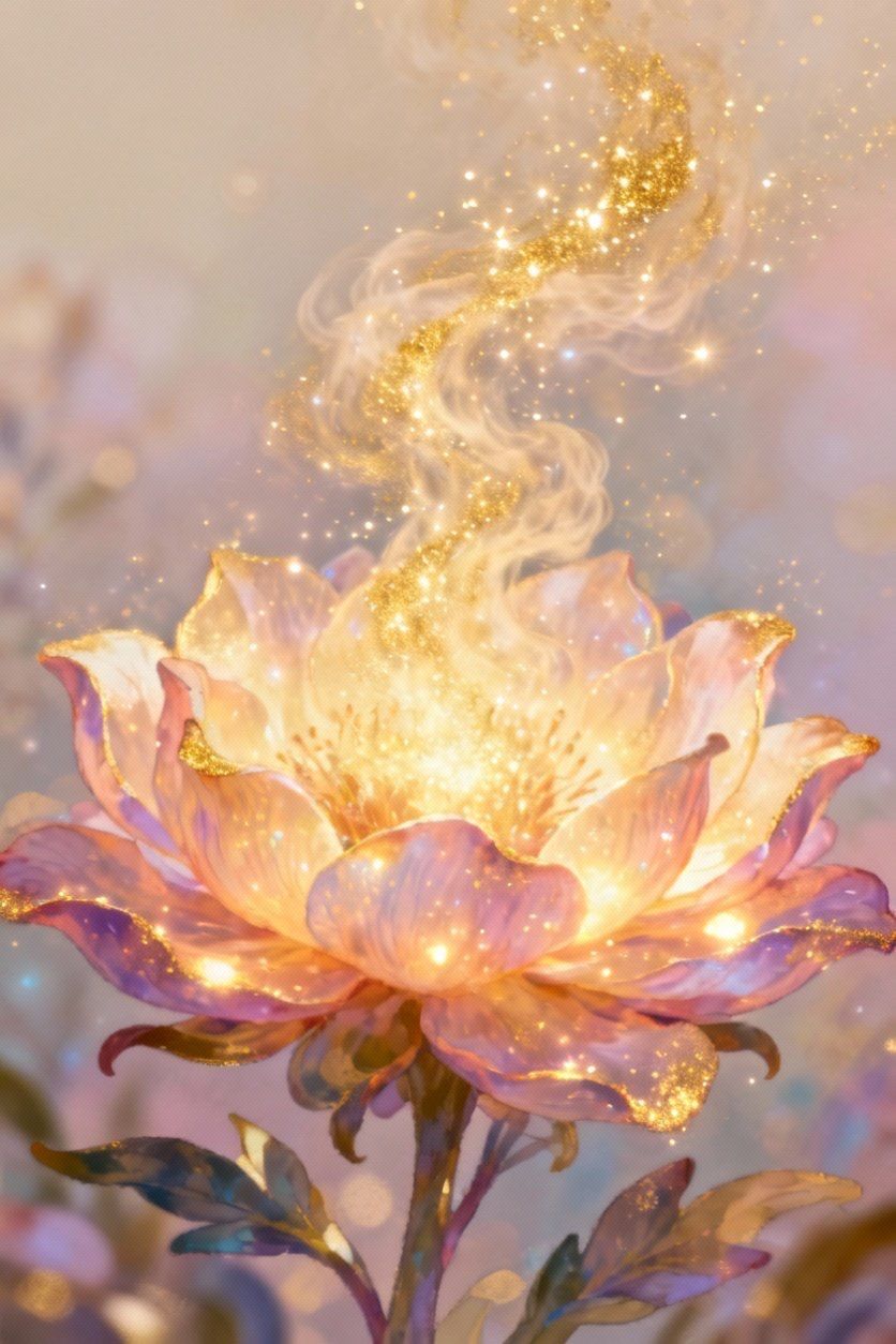 Magical Botanical Flora: (Seedream 4)