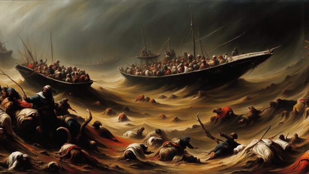 <lora:Dark Days of Oil:1.0>