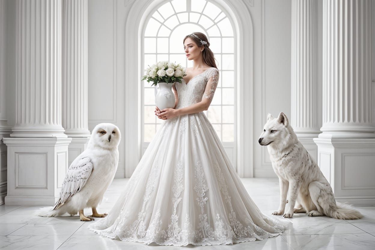 "Wedding In The White Hall"