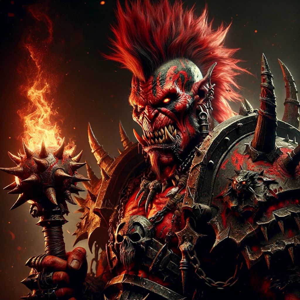 Warlord Onkah Blood Storm of the Demon Horde Clan