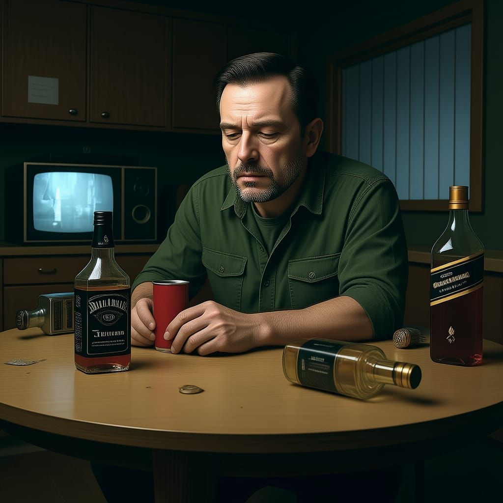 George Thorogood's "I Drink Alone"