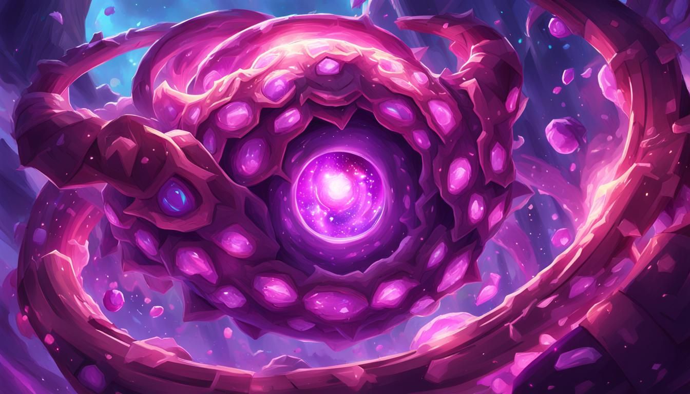 Vel'Koz from League of Legends in Anime Style