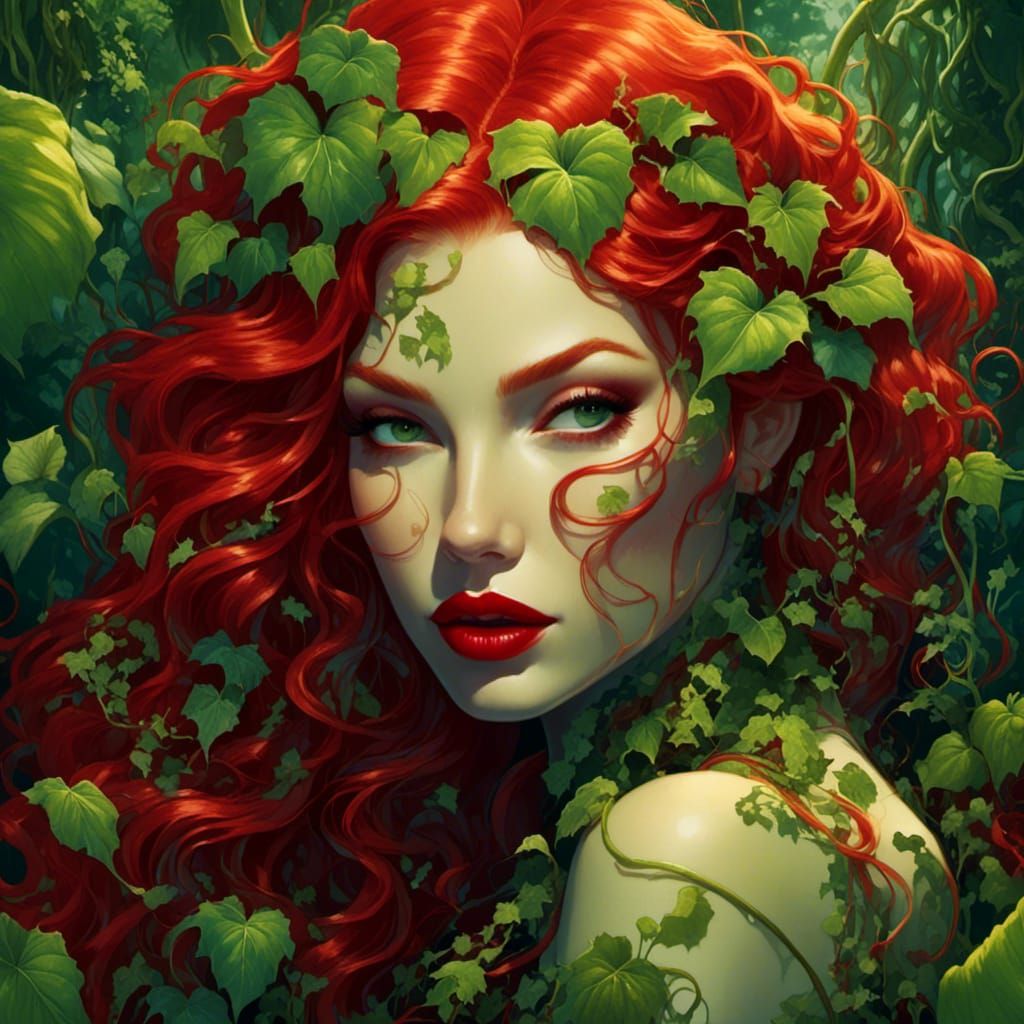 <lora:Poison Ivy Style:1.0>