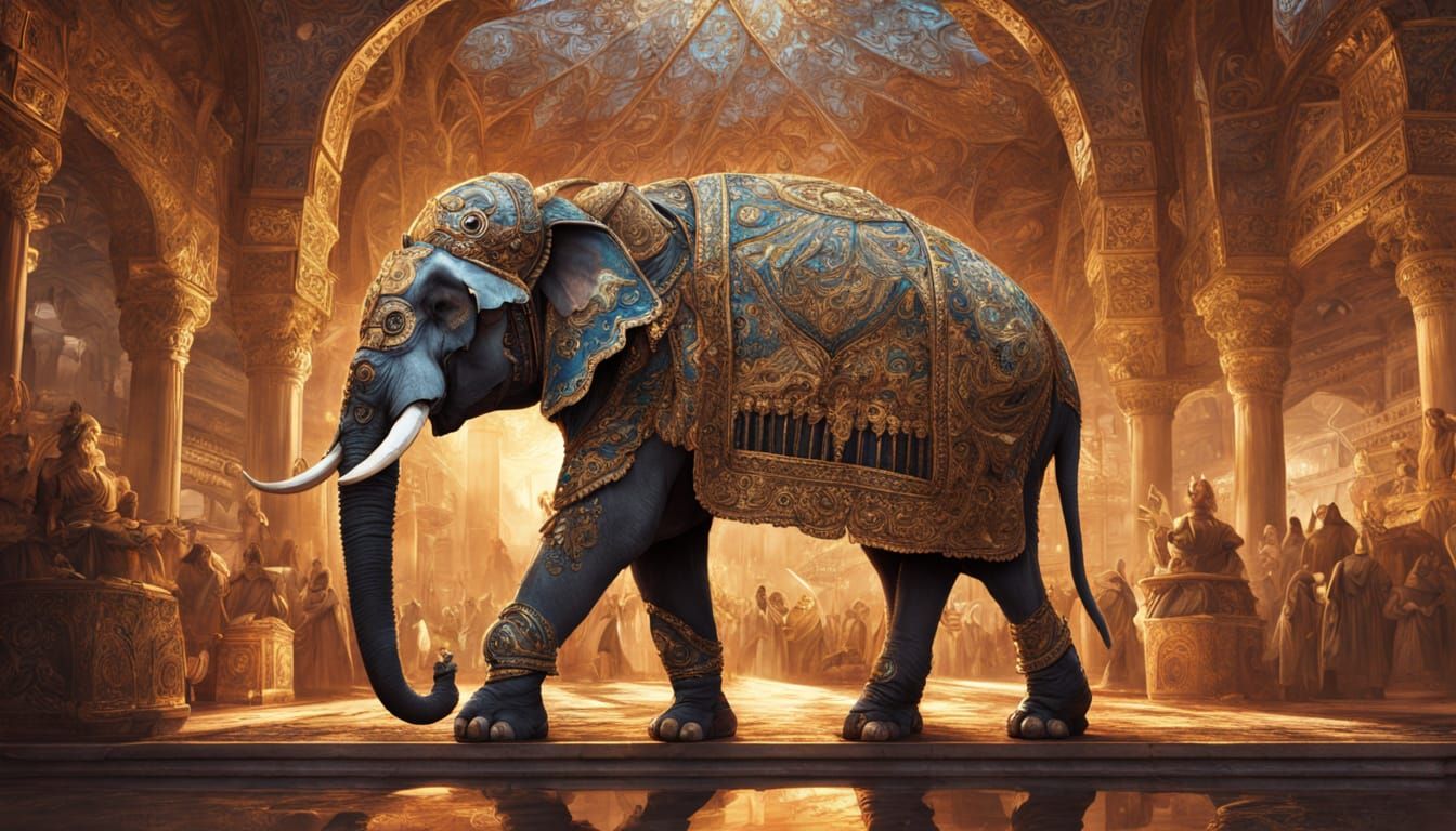 JEWELED ELEPHANT DUBAI