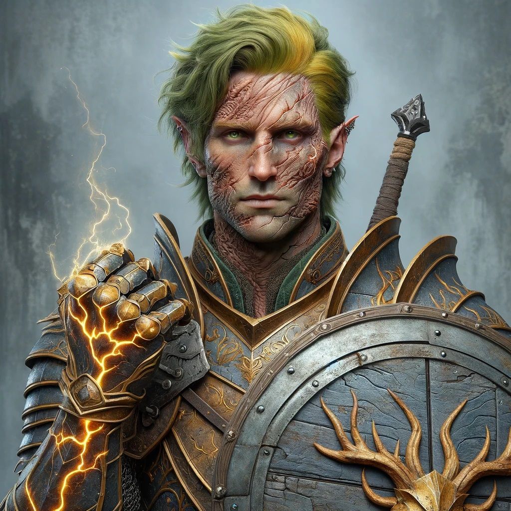 Sylvarion Thunderheart, Leader of the Sylvan Meadows  by @Allen Brown