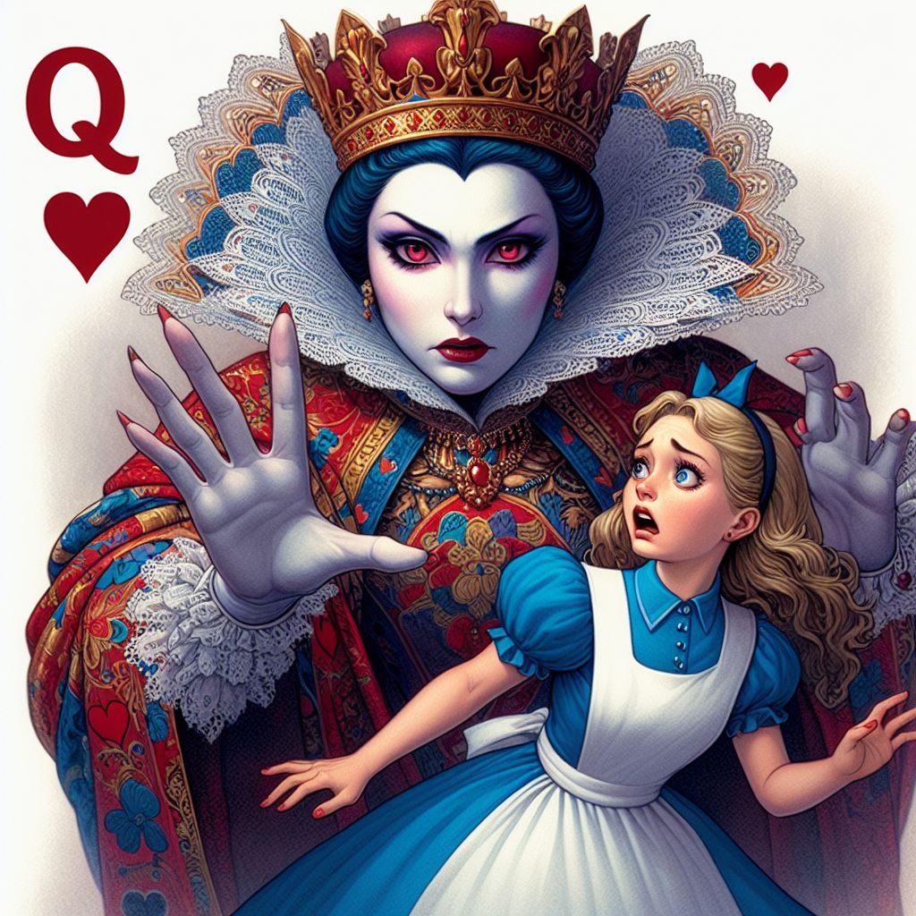 Alice in Wonderland from Bing