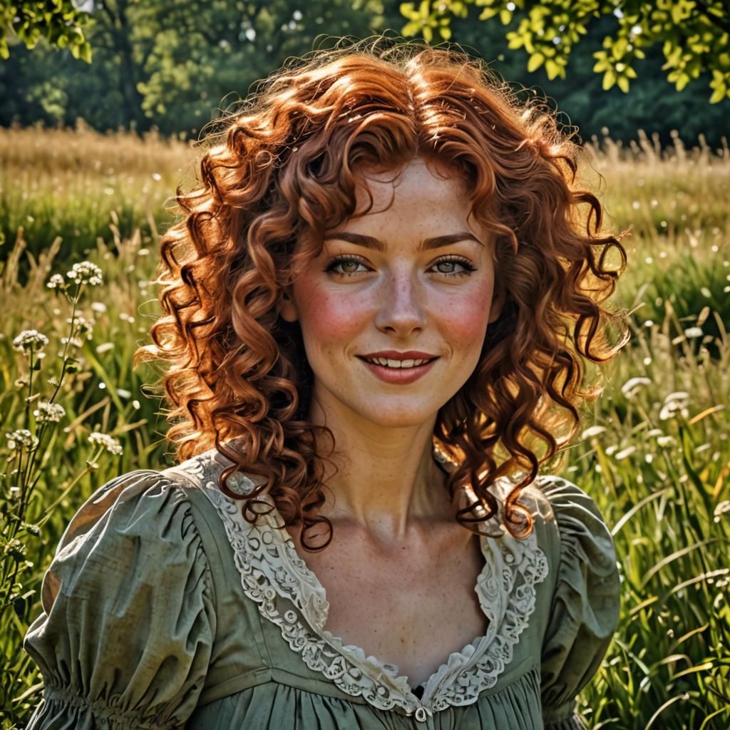 There you stand, your hair all aglow Encircled and spot lit in freshly