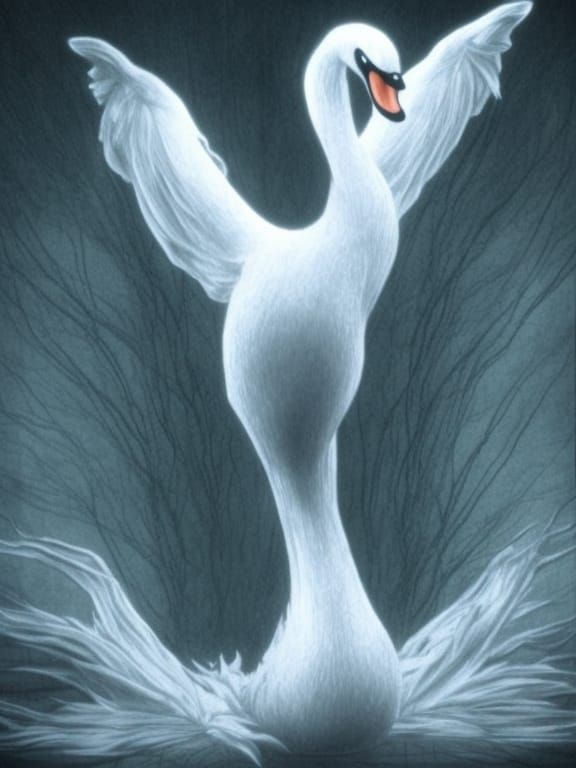 Swan Entity from a Japanese Horror Game